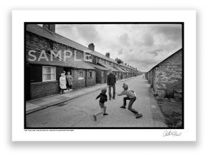 an exclusive black and white photograph of the famous footballer jack charlton by british photojournalist arthur steel