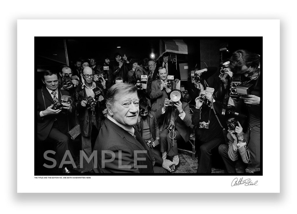 an exclusive black and white photograph of john wayne by british photojournalist arthur steel an exclusive black and white photograph of john wayne by british photojournalist arthur steel