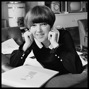 mary quant by arthur steel rare photograph