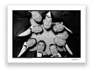 an exclusive black and white photograph yhe heavy weight boxer rocky marciano in london by arthur steel