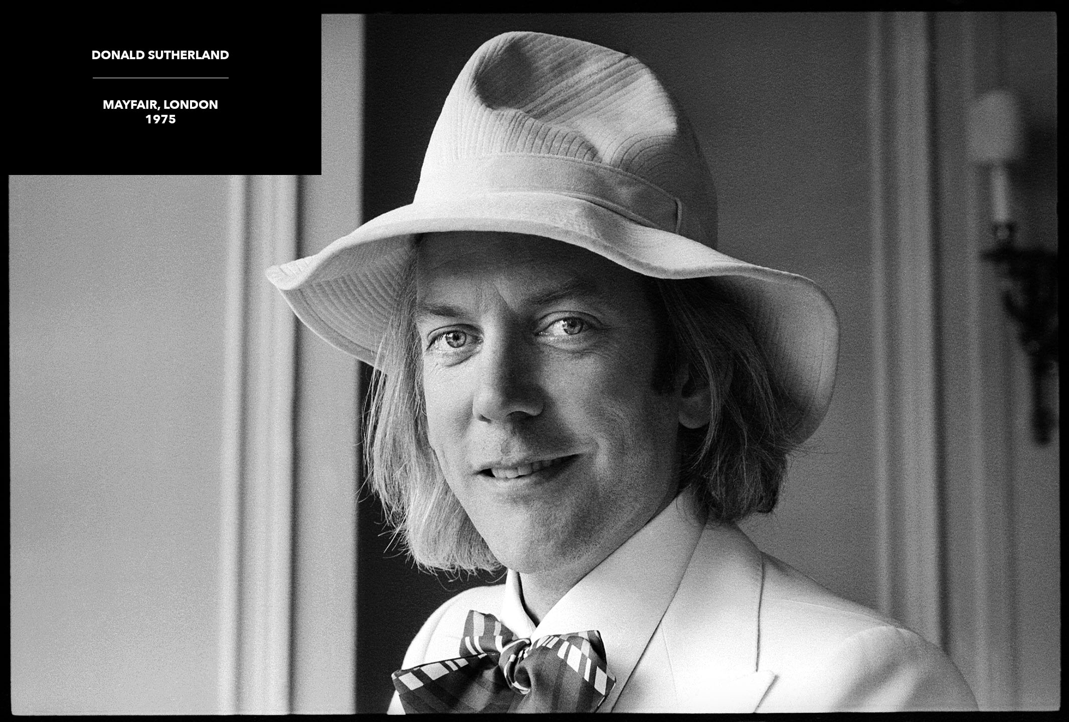 portrait of donald sutherland by arthur steel