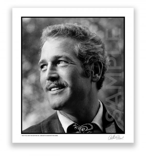 rare black and white portrait of paul newman by british photojournalist arthur steel
