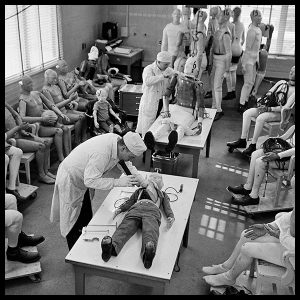 Crash Test Dummies Hospital Detroit 1968 by Arthur Steel