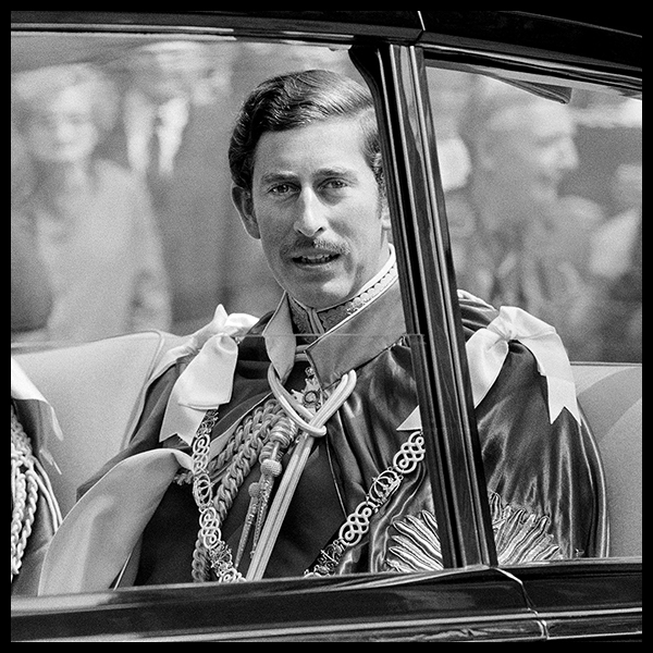 HRH THE PRINCE OF WALES WESTMINSTER ABBEY 1975