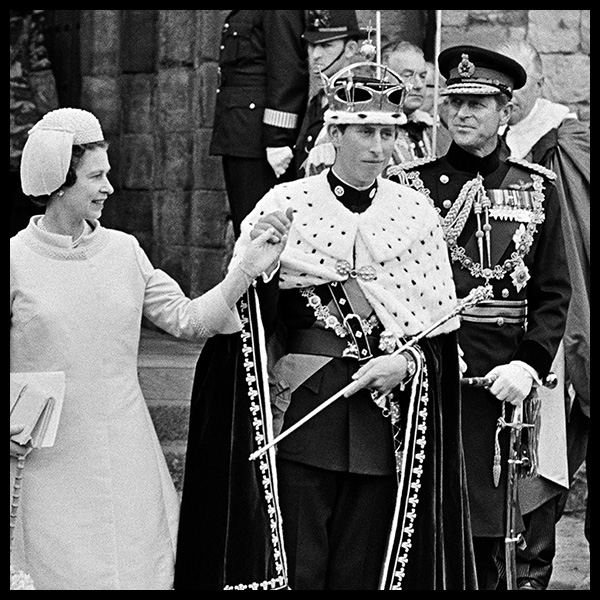 THE INVESTITURE OF PRINCE CHARLES AS THE PRINCE OF WALES – CAERNARFON CASTLE 1969