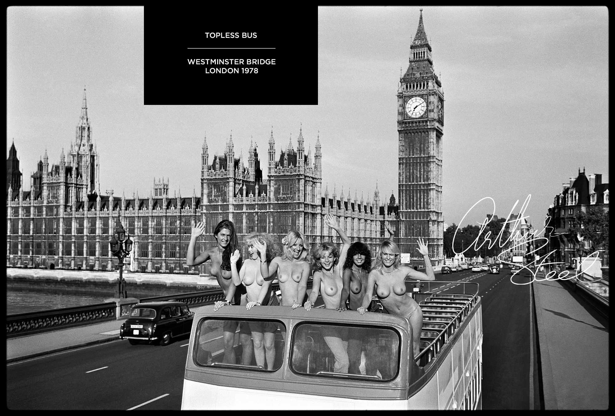 topless-bus-westminster-bridge-london-1978-by-arthur-steel