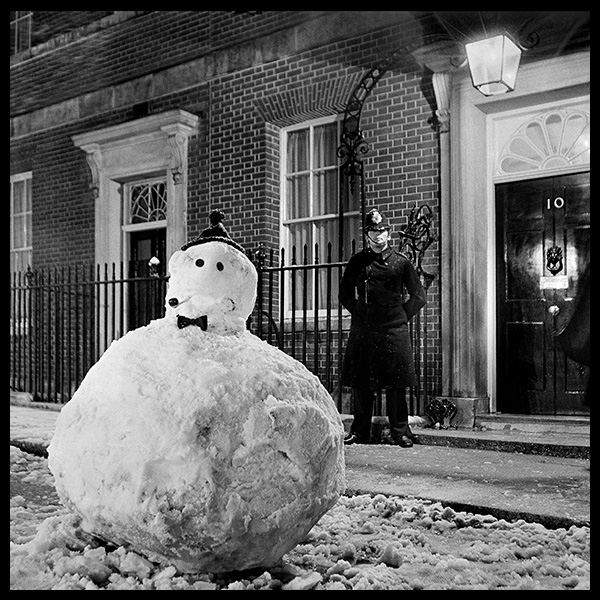 VISITOR AT NUMBER 10 DOWNING STREET 1968