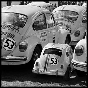 baby-love-bug-herbie-vw-volkswagen-rare-photograph-by-arthur-steel