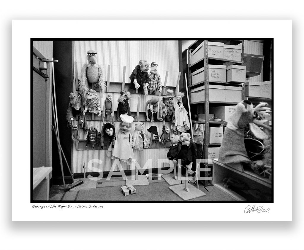 backstage at the muppet show elstree studios by arthur steel