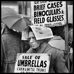 sale of umbrellas rare photograph by arthur steel