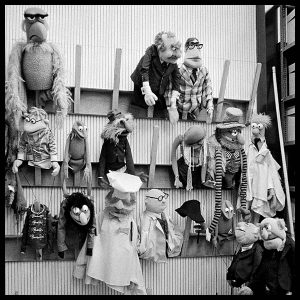 backstage at the muppet show elstree studios by arthur steel