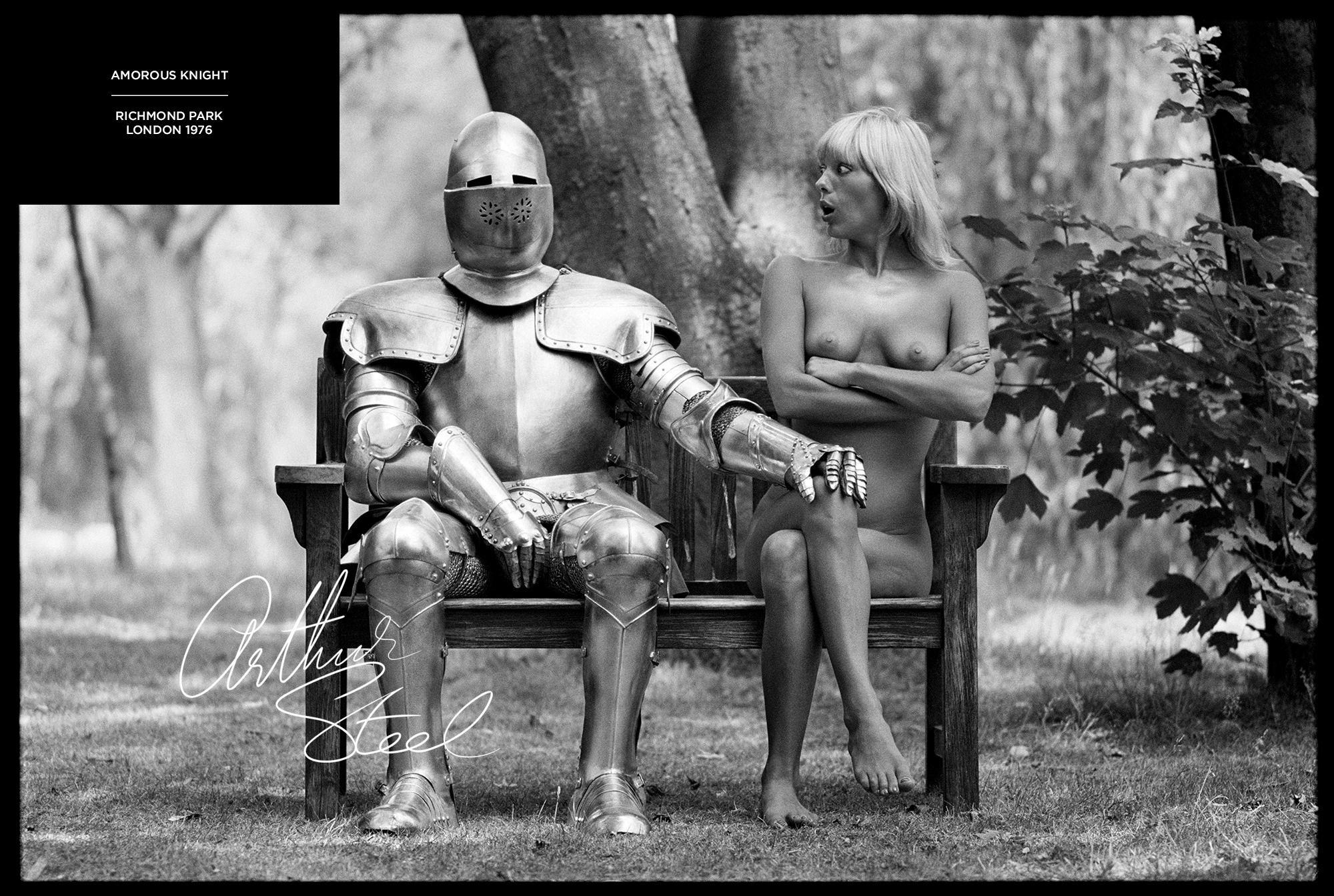 amorous knight by photographer arthur steel
