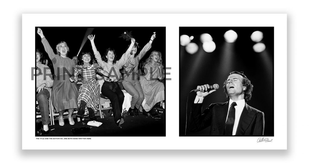 julio iglesias in concert photographed with adoring fans by award winning photojournalist arthur steel julio iglesias in concert photographed with adoring fans by award winning photojournalist arthur steel