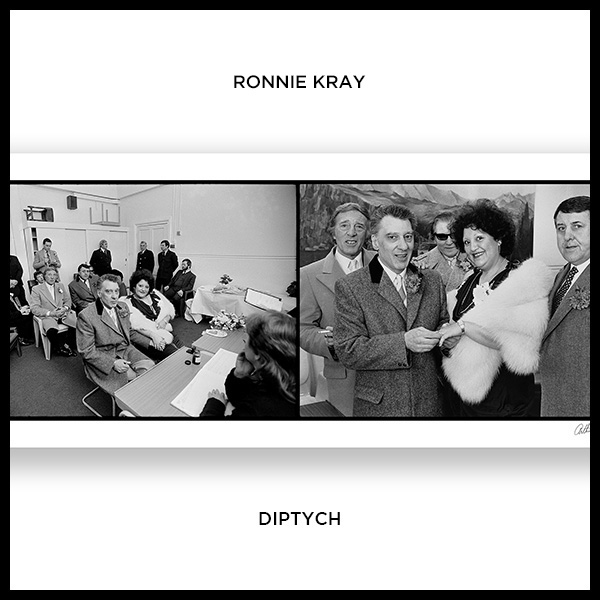 RONNIE KRAY WEDDING<BR>BROADMOOR HOSPITAL<BR>DIPTYCH
